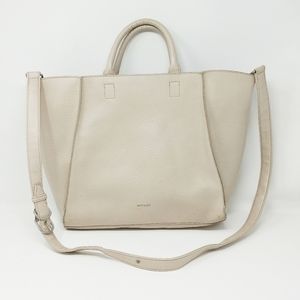 Matt & Nat Vegan Leather Large Tote Satchel Bag